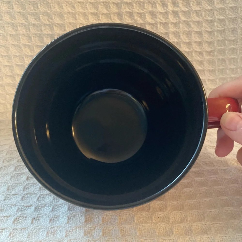 Pier 1 Oversized Drip Glaze Coffee Mug